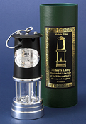 Large Black and Silver Lifestyle Miners Lamp