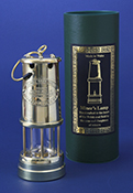 Large Miners Lamp All Brass