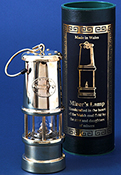 Medium Miners Lamp All Brass
