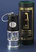 Medium Black & Silver Lifestyle Miners Lamp