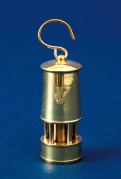 Miniature Brass Miners Lamp